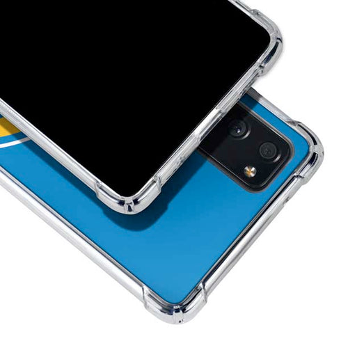 NFL Los Angeles Chargers Large Logo Galaxy S20 FE Clear Case